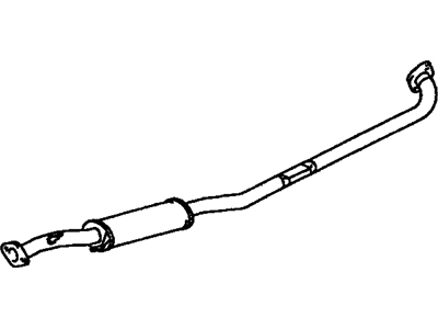 Toyota 17420-20040 Center Exhaust Pipe Assembly