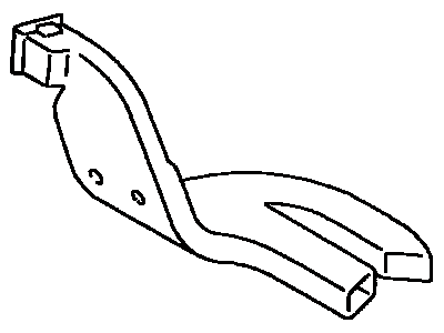 Toyota 87212-06010 Duct, Air, Rear