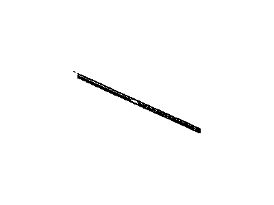 Toyota 85214-33100 Wiper Rubber, Left