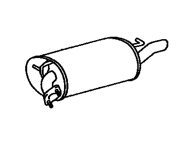 Lexus 17440-20042 Exhaust Tail Pipe Assembly