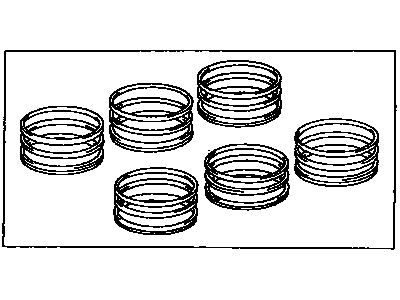 Lexus 13011-F0040 Ring Set Piston