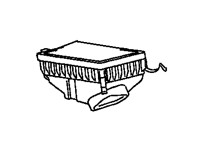 Toyota 17700-20050 Cleaner Assy, Air