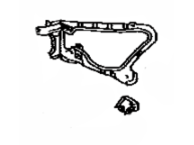 Lexus 53212-24901 Support, Radiator, LH
