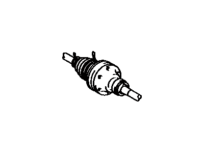 Toyota 43410-32093 Shaft Assembly, Front Drive