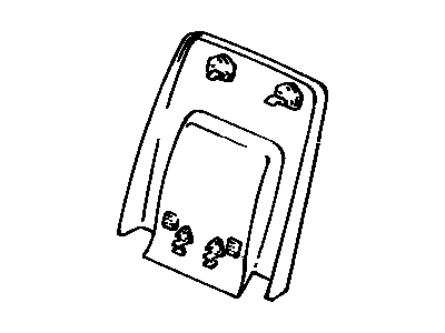 Lexus 71705-24140-A0 Board Sub-Assy, Front Seat Back, RH