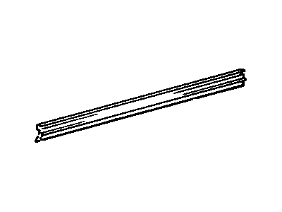 Lexus 75735-24030-C0 Moulding, Front Door Outside, Lower RH