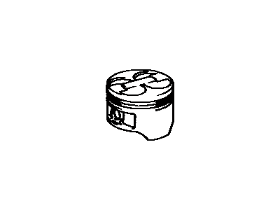 Lexus 13101-38150 Piston Sub-Assembly, W/P