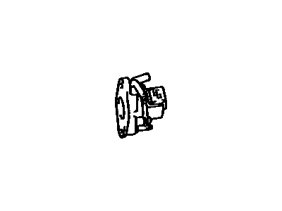 Toyota 22270-62010 Valve Assembly, Idle Speed Control