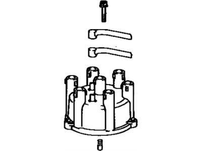 Toyota 19101-62030 Cap Sub-Assy, Distributor