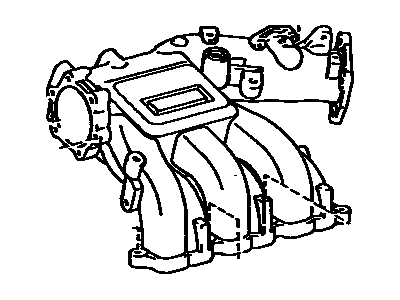 Toyota 17109-62010 Tank, Intake Air Surge