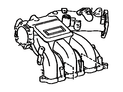 Lexus 17109-62011 Tank, Intake Air Surge