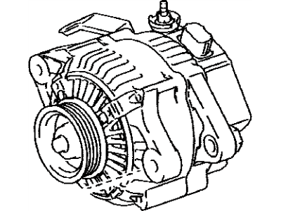 Toyota 27060-0P241 Alternator Assembly W/Regulator
