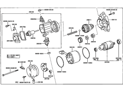 Toyota 28100-46140-84 Starter