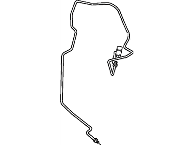 Lexus 31481-24060 Tube, Clutch Master Cylinder To Flexible Hose