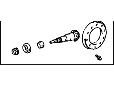 Lexus 41201-80445 Ring & Pinion