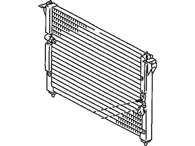 Lexus 88460-24070 CONDENSER Assembly