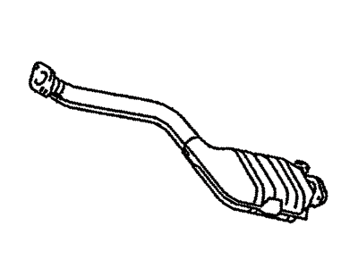 Lexus 17410-46040 Front Exhaust Pipe Assembly