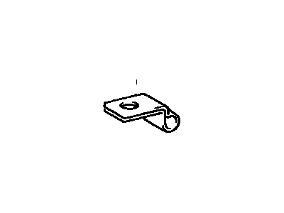 Toyota 90461-08652 Clamp, Brake Tube