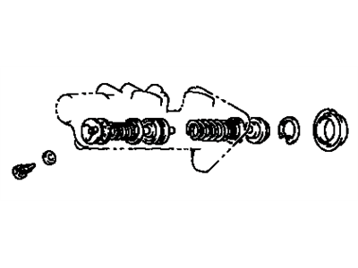 Lexus 04493-30241 Cylinder Kit, Brake Master