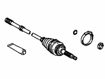 Lexus 42370-29118 Shaft Assy, Rear Drive Outboard Joint, RH