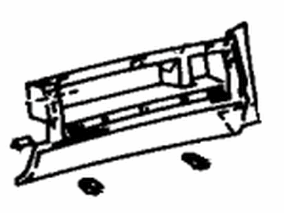 Lexus 55433-24030-A0 Panel, Instrument Panel Finish, Lower NO.2