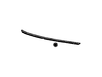 Lexus 75531-24050 Moulding, Windshield, Outer Upper