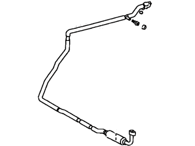 Lexus 88717-24100 Pipe, Cooler Refrigerant Suction, B