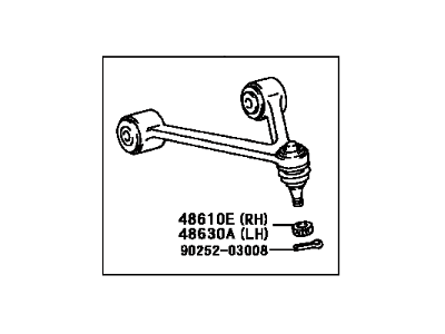 Toyota 48630-29046 Upper Control Arm