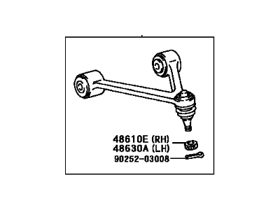 Toyota 48610-29046 Upper Control Arm