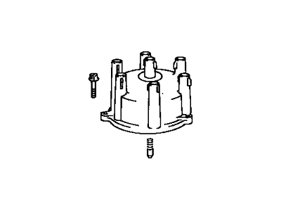 Lexus 19101-70020 Cap Sub-Assy, Distributor