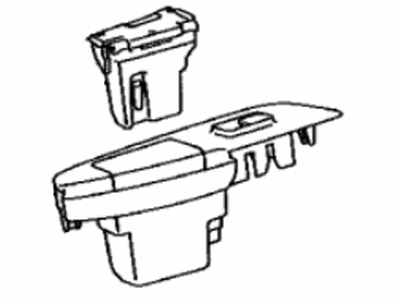 Lexus 74208-50030 Panel Sub-Assembly, Rear ARMREST