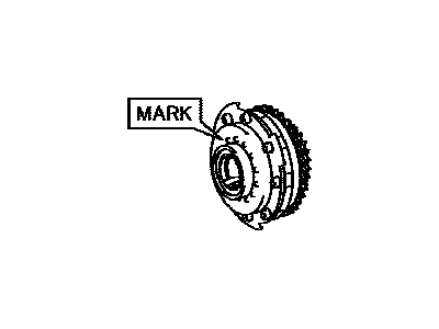 Lexus 13060-38010 Gear Assy, Camshaft Timing, LH