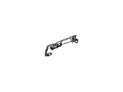 Lexus 69220-48040-A0 Front Door Outside Handle Assembly, Left
