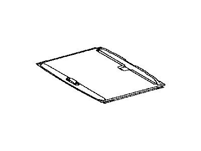 Lexus 63306-50060-A0 Trim Sub-Assy, Sunshade