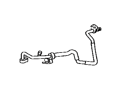 Lexus 88707-50010 Tube Sub-Assy, Suction, B