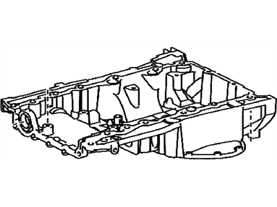 Lexus 12100-31050 Pan Assembly, Oil