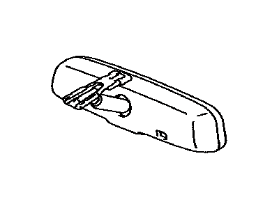 Lexus 87810-0W840 Mirror Assembly, Inner Rear