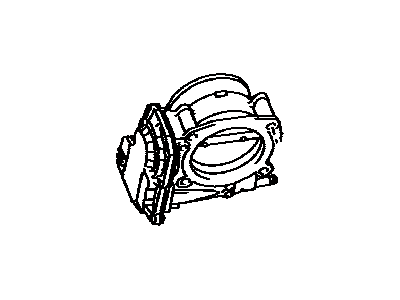 Lexus 22030-0P060 Body Assembly, Throttle