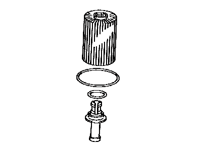 Toyota 04152-38020 Element Kit, Oil Filter