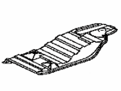 Lexus 58327-60091 Insulator, Main Muffler Heat