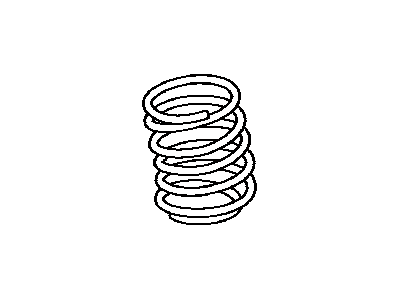 Lexus 48231-60D20 Spring, Coil, Rear