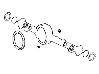 Toyota 04412-60390 Gasket Kit, Rear Differential Carrier