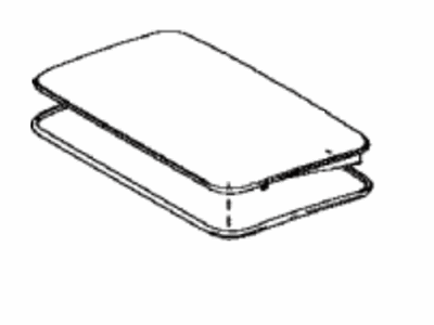 Lexus 63201-60141 Sliding Roof Glass Sub-Assembly