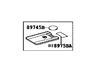 Lexus 89904-48Q90 Transmitter Sub-Assembly