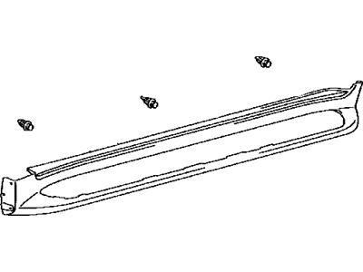 Lexus 51773-60160-A1 Cover, Step Plate, RH