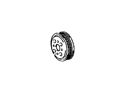 Lexus 16173-38031 PULLEY, Water Pump