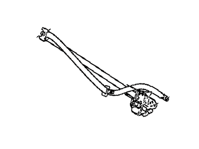 Lexus 73210-60790-A0 Belt Assembly, Front Seat