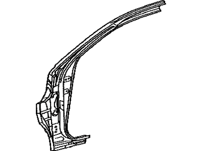 Lexus 61131-48030 Pillar, Front Body, Upper Outer RH