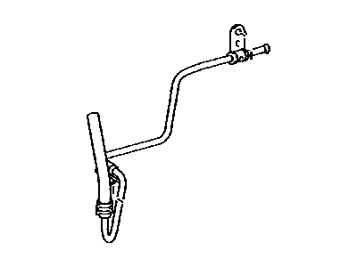 Lexus 44406-48091 Power Steering Return Tube Sub-Assembly