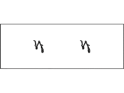 Toyota 04947-35050 Brake Pads Hardware Kit